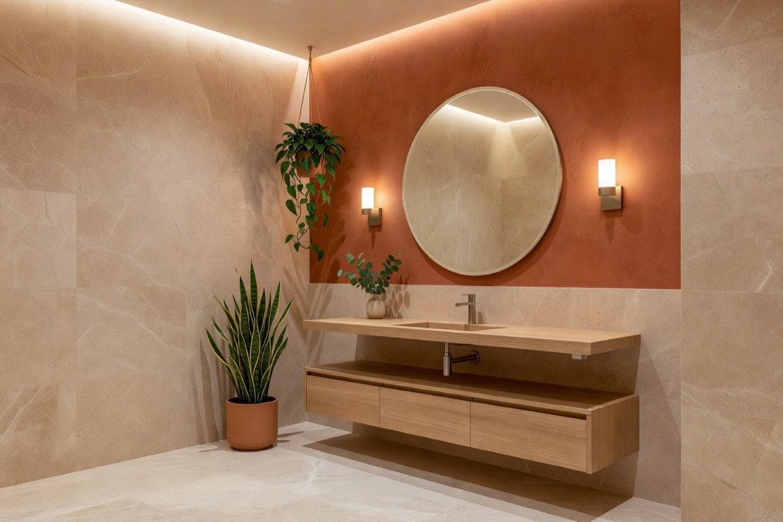AI bathroom design and remodel